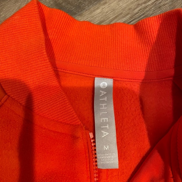 NWOT Athleta Zion Microfleece Jacket - Picture 7 of 8